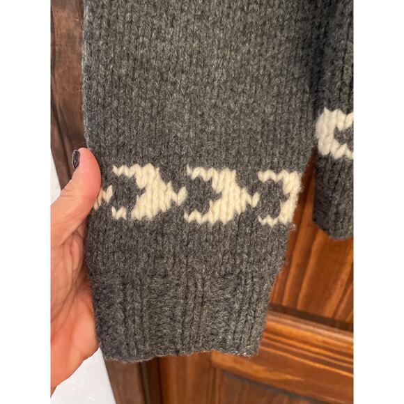 VINTAGE Ted BakerJean lambs will zip front cardigan sweater size (2) Small - Picture 3 of 7